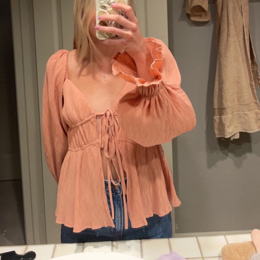 4SI3NNA Women's Blush Blouse